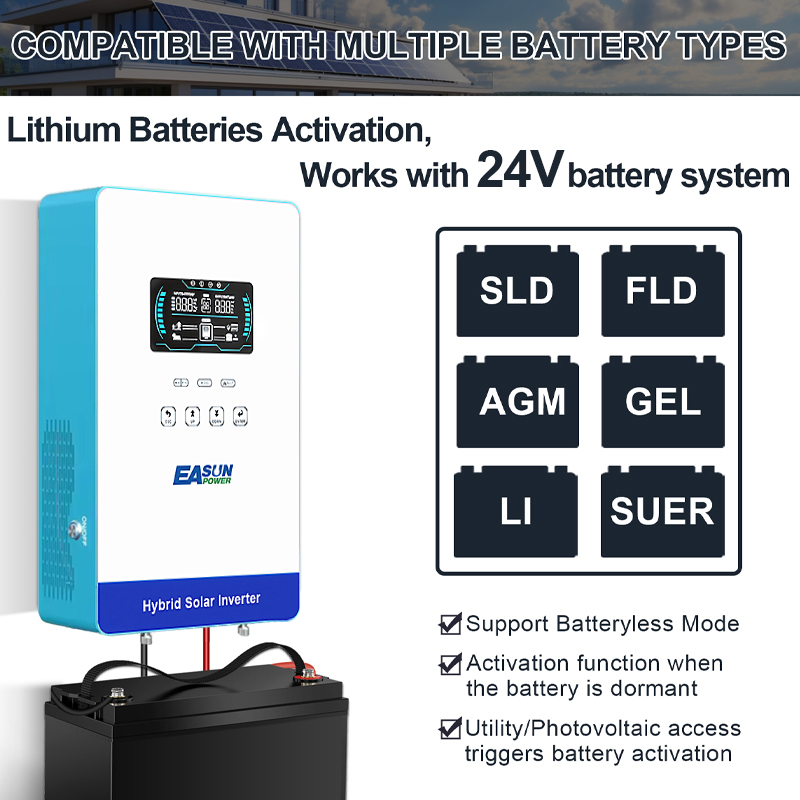 EASUN POWER 4KW 120V Inverter  - Grid Tie Inverter Limiter 2000W ulasan dan harga