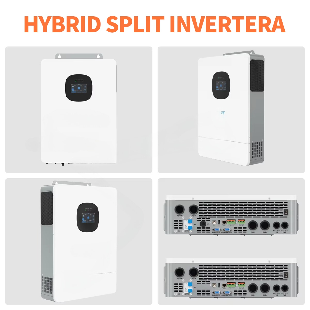 Inverter Hibrida UNC 10KW 10KV - Split Phase Inverter 10Kw 110V 220V ulasan dan harga
